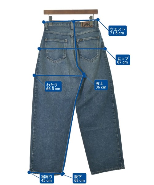 Lee（リー）デニムパンツ 青 サイズ:S レディース/2200699236102