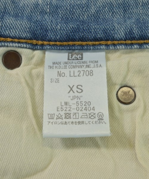 Lee（リー）デニムパンツ 青 サイズ:XS レディース/2200698781061
