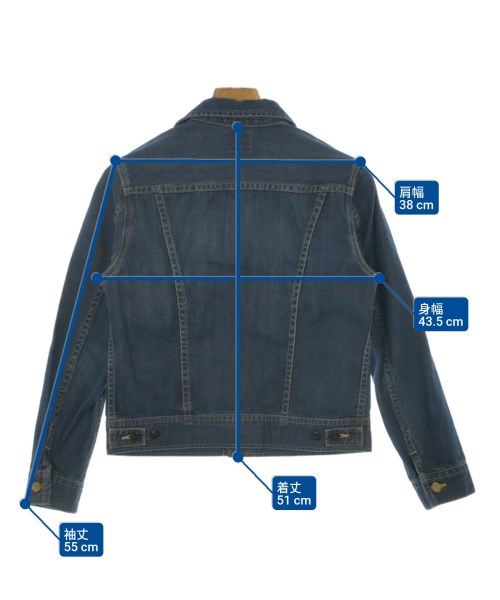 Lee（リー）デニムジャケット 青 サイズ:38(M位) レディース/2200653811307