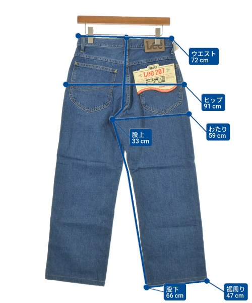 Lee（リー）デニムパンツ 青 サイズ:29(S位) メンズ/2200653053042
