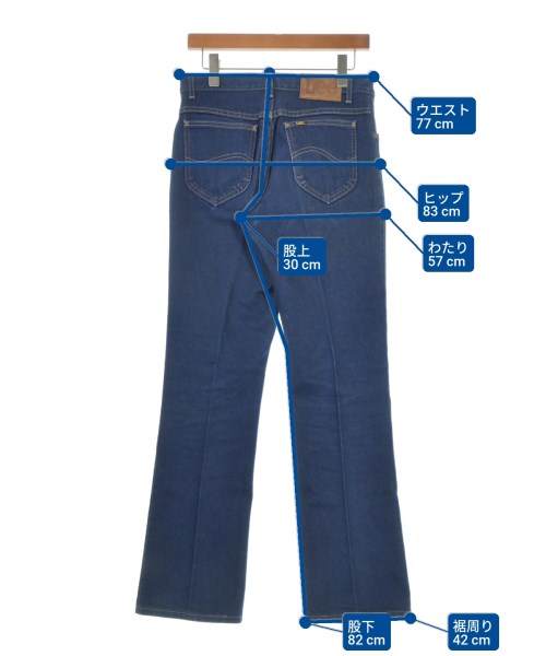Lee（リー）デニムパンツ 青 サイズ:30(M位) メンズ/2200684004068