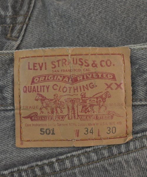 Levi's（リーバイス）デニムパンツ グレー サイズ:34(XL位) メンズ/2200634681073