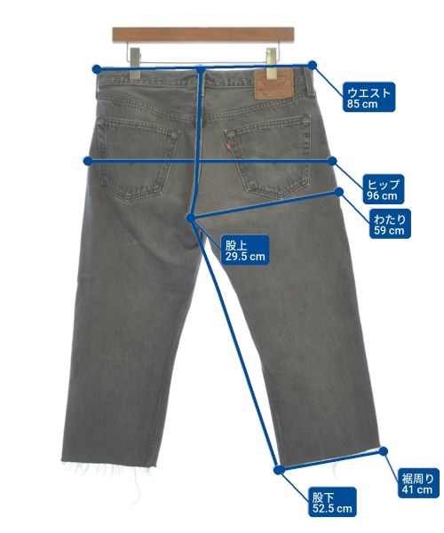 Levi's（リーバイス）デニムパンツ グレー サイズ:34(XL位) メンズ/2200634681073