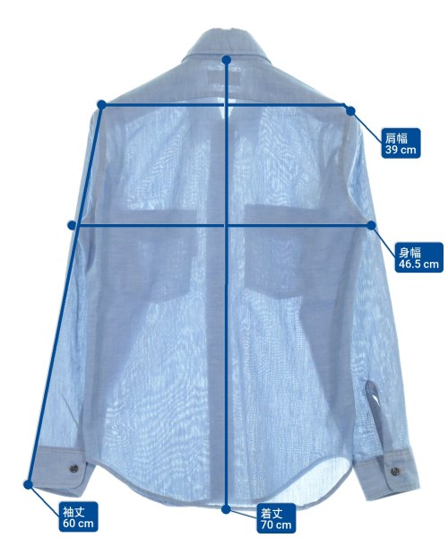 Levi's（リーバイス）カジュアルシャツ 青 サイズ:M メンズ/2200635201065