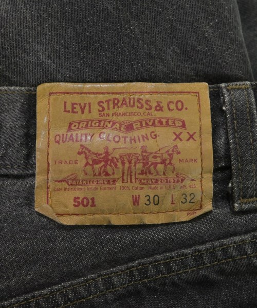 Levi's（リーバイス）デニムパンツ 黒 サイズ:30(M位) メンズ/2200635658074