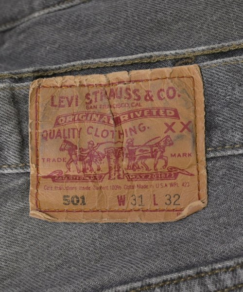 Levi's（リーバイス）デニムパンツ グレー サイズ:31(M位) メンズ/2200637659031