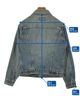 Levi's（リーバイス）デニムジャケット 青 サイズ:S レディース/2200638747201