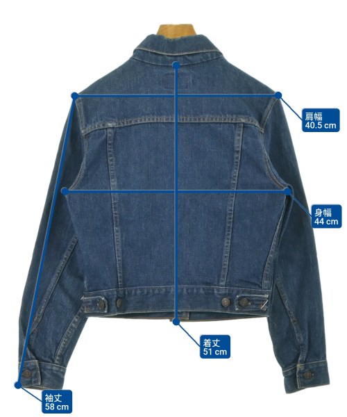 Levi's（リーバイス）デニムジャケット 紺 サイズ:M レディース/2200641770043