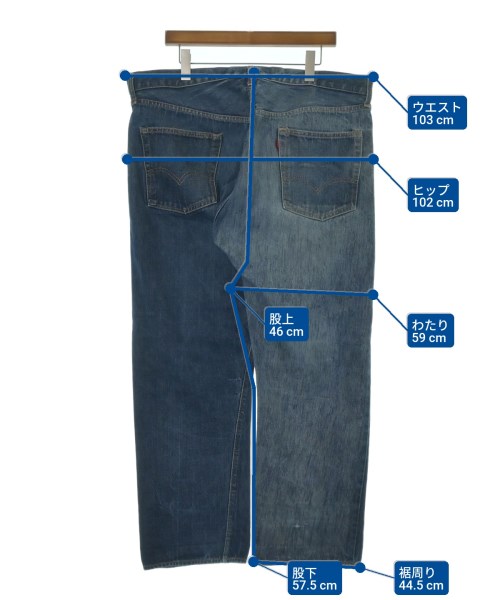 Levi's（リーバイス）デニムパンツ 紺 サイズ:-(XXL位) メンズ/2200623155028