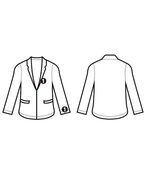 Levi's（リーバイス）テーラードジャケット グレー サイズ:42(L位) メンズ/2200628015136