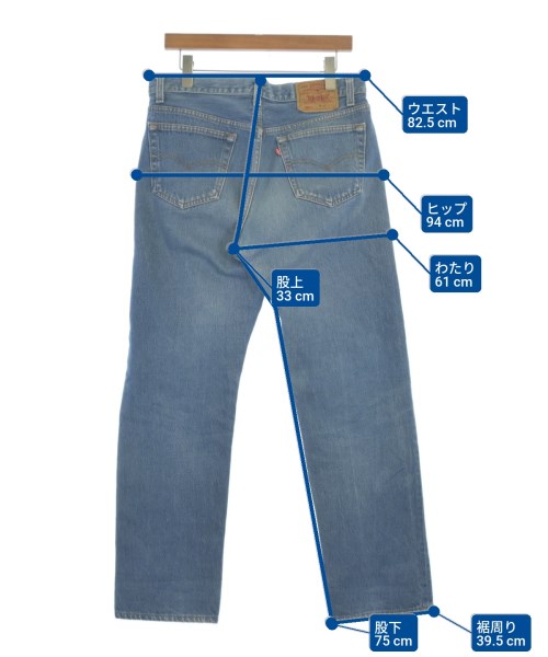 Levi's（リーバイス）デニムパンツ 青 サイズ:35(XL位) メンズ/2200629216013