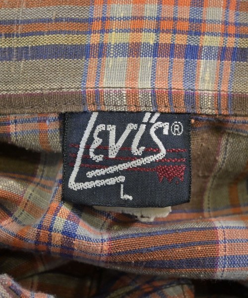 Levi's（リーバイス）カジュアルシャツ 茶 サイズ:L メンズ/2200630358092