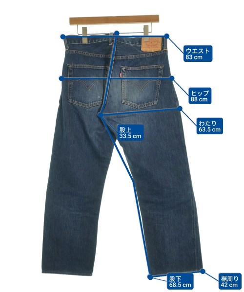 Levi's（リーバイス）デニムパンツ 紺 サイズ:33(XL位) メンズ/2200616856505