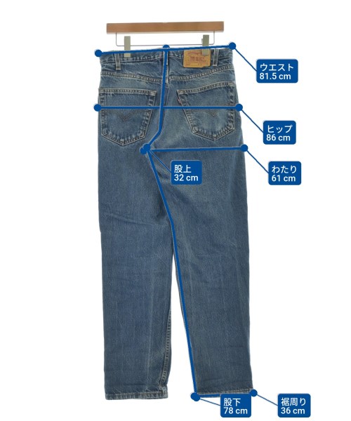 Levi's（リーバイス）デニムパンツ 紺 サイズ:32(L位) メンズ/2200616856512