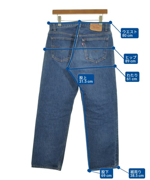 Levi's（リーバイス）デニムパンツ 青 サイズ:34(XL位) メンズ/2200632513031
