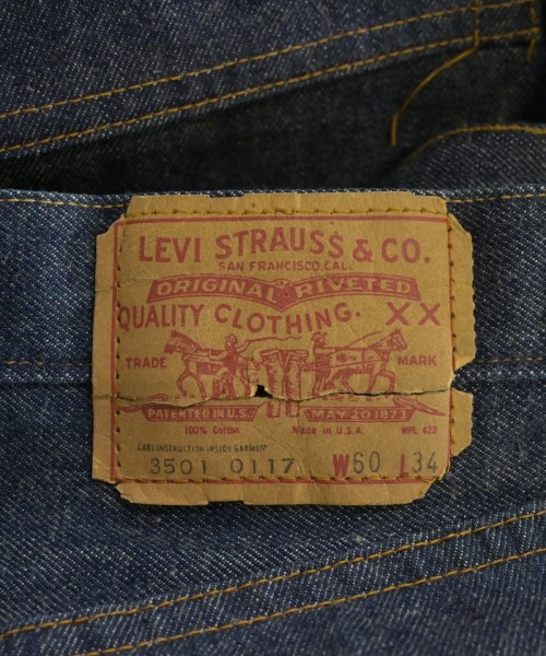 Levi's（リーバイス）デニムパンツ 紺 サイズ:60(XXL位) メンズ/2200611821034
