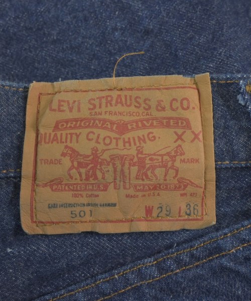 Levi's（リーバイス）デニムパンツ 紺 サイズ:29(S位) メンズ/2200611947024