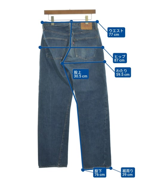 Levi's（リーバイス）デニムパンツ 青 サイズ:32(L位) メンズ/2200618778041
