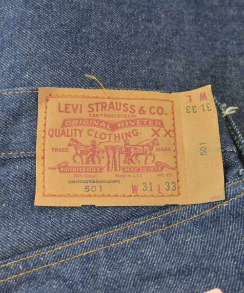 Levi's（リーバイス）デニムパンツ 紺 サイズ:31(M位) メンズ/2200618778096