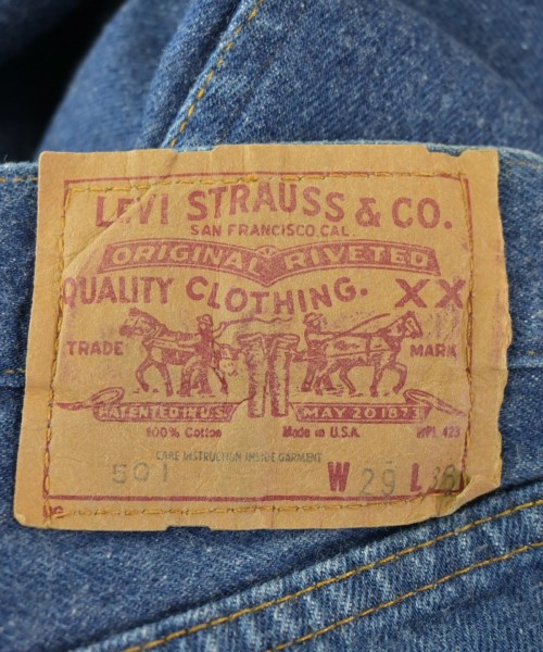 Levi's（リーバイス）デニムパンツ 青 サイズ:29(S位) メンズ/2200619345020