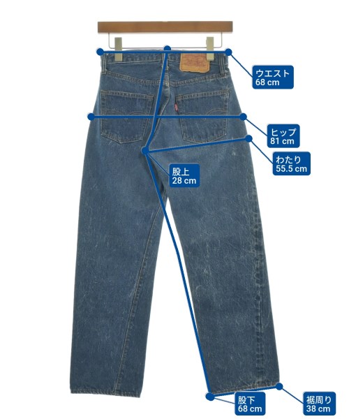Levi's（リーバイス）デニムパンツ 青 サイズ:28(S位) メンズ/2200619345099