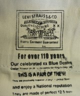 Levi's（リーバイス）デニムパンツ 紺 サイズ:34(XL位) メンズ/2200621062212