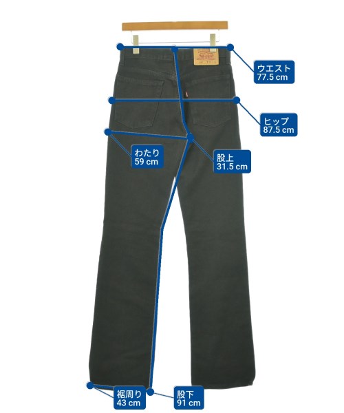 Levi's（リーバイス）デニムパンツ 黒 サイズ:30(M位) メンズ/2200681369030