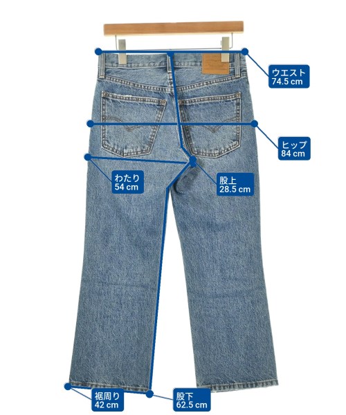 Levi's（リーバイス）デニムパンツ 青 サイズ:26(M位) レディース/2200675006026