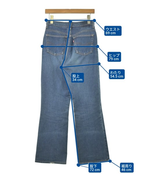 Levi's（リーバイス）デニムパンツ 青 サイズ:-(XS位) メンズ/2200693684107