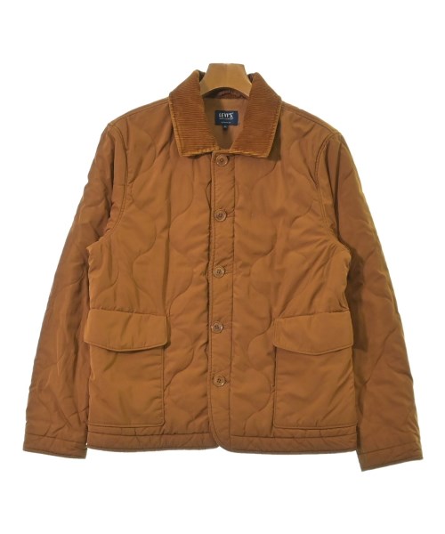LEVI'S MADE&CRAFTED(リーバイスメイドアンドクラフテッド)ダウンジャケット/ダウンベスト 茶 サイズ:S/2200688698058
