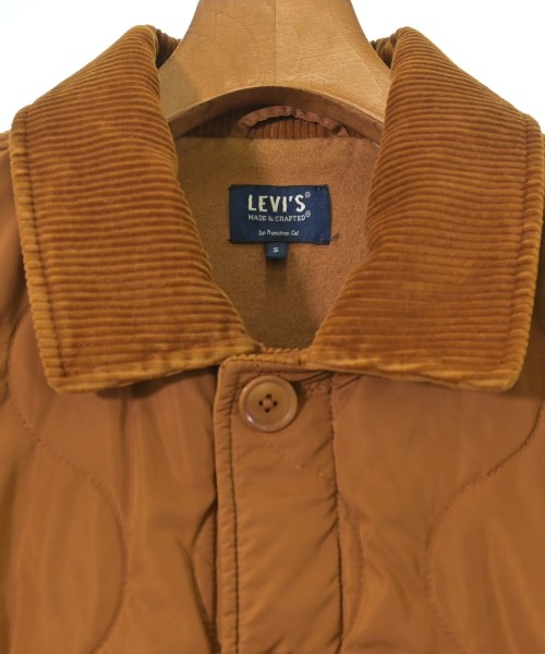 LEVI'S MADE&CRAFTED（リーバイスメイドアンドクラフテッド）ダウンジャケット/ダウンベスト 茶 サイズ:S メンズ/2200688698058