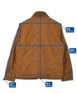 LEVI'S MADE&CRAFTED（リーバイスメイドアンドクラフテッド）ダウンジャケット/ダウンベスト 茶 サイズ:S メンズ/2200688698058
