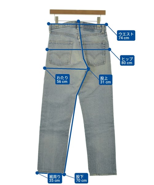 Levi's（リーバイス）デニムパンツ 青 サイズ:30(M位) メンズ/2200701115012