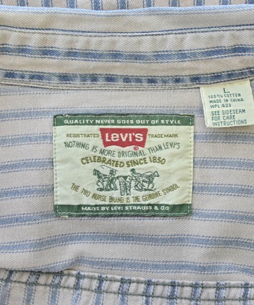 Levi's（リーバイス）カジュアルシャツ ピンク サイズ:L メンズ/2200653728063