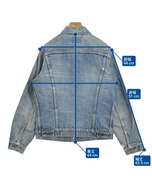 Levi's（リーバイス）デニムジャケット 紺 サイズ:-(S位) メンズ/2200654646014
