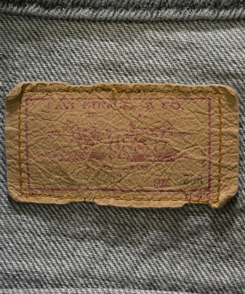 Levi's（リーバイス）デニムジャケット グレー サイズ:38(L位) メンズ/2200628274083