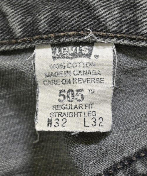 Levi's（リーバイス）デニムパンツ グレー サイズ:32(L位) メンズ/2200710806208
