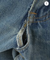 Levi's（リーバイス）デニムパンツ 紺 サイズ:-(M位) メンズ/2200712270045