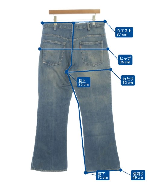 Levi's（リーバイス）デニムパンツ 青 サイズ:-(L位) メンズ/2200715624050