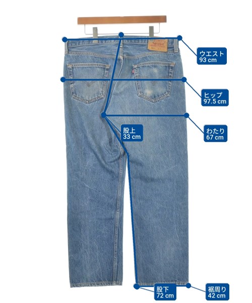 Levi's（リーバイス）デニムパンツ 青 サイズ:38(XXL位) メンズ/2200716493105