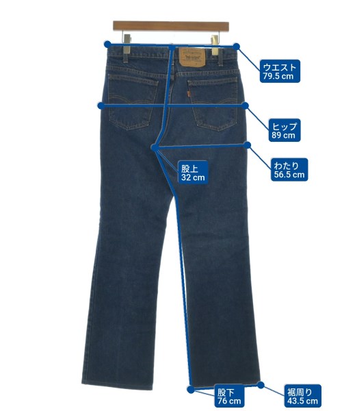 Levi's（リーバイス）デニムパンツ 青 サイズ:33(L位) メンズ/2200636661110