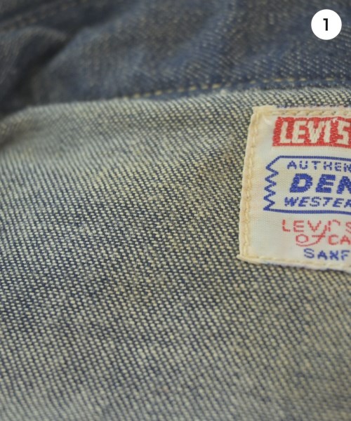 Levi's（リーバイス）カジュアルシャツ 紺 サイズ:L メンズ/2200647262023