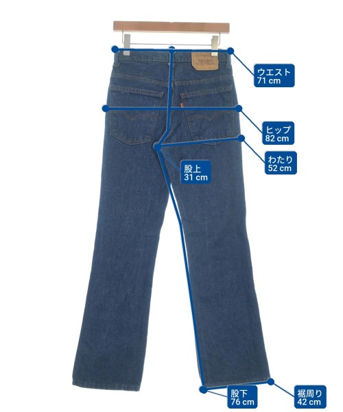 Levi's（リーバイス）デニムパンツ 紺 サイズ:29(S位) メンズ/2200649517015