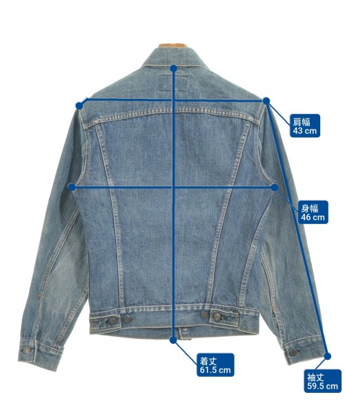 Levi's（リーバイス）デニムジャケット 青 サイズ:-(XS位) メンズ/2200641808227