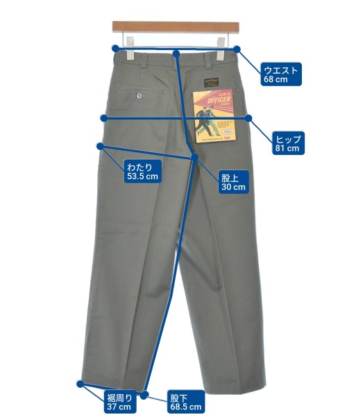 Levi's（リーバイス）チノパン グレー サイズ:28(S位) メンズ/2200653053028