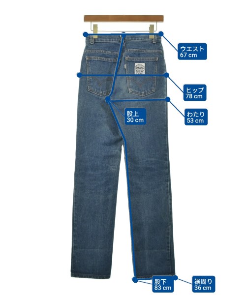 Levi's（リーバイス）デニムパンツ 青 サイズ:-(M位) レディース/2200653840024