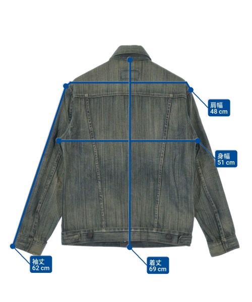 Levi's（リーバイス）デニムジャケット 青 サイズ:L メンズ/2200645966091