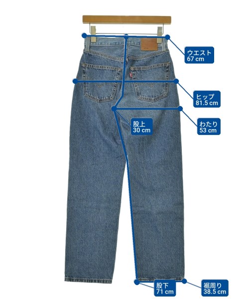 Levi's（リーバイス）デニムパンツ 青 サイズ:24(S位) レディース/2200696805028