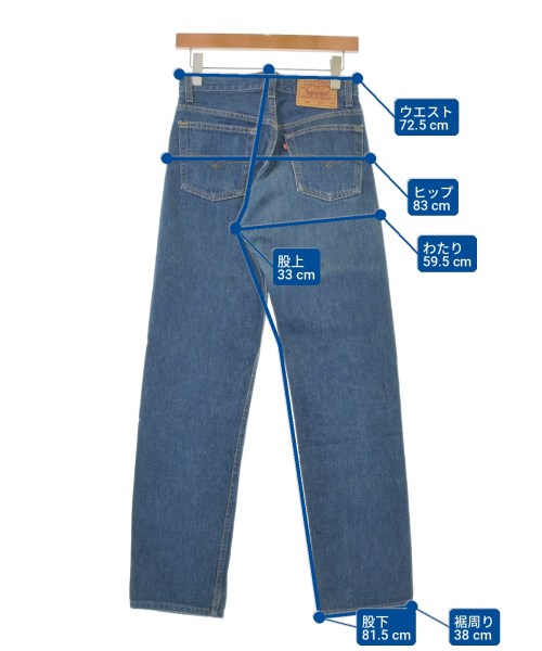 Levi's（リーバイス）デニムパンツ 紺 サイズ:29(S位) メンズ/2200699247252