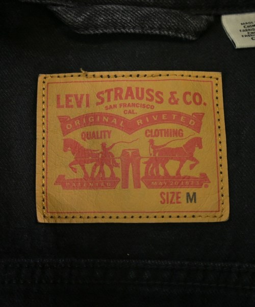 Levi's（リーバイス）デニムジャケット 黒 サイズ:M メンズ/2200702996061